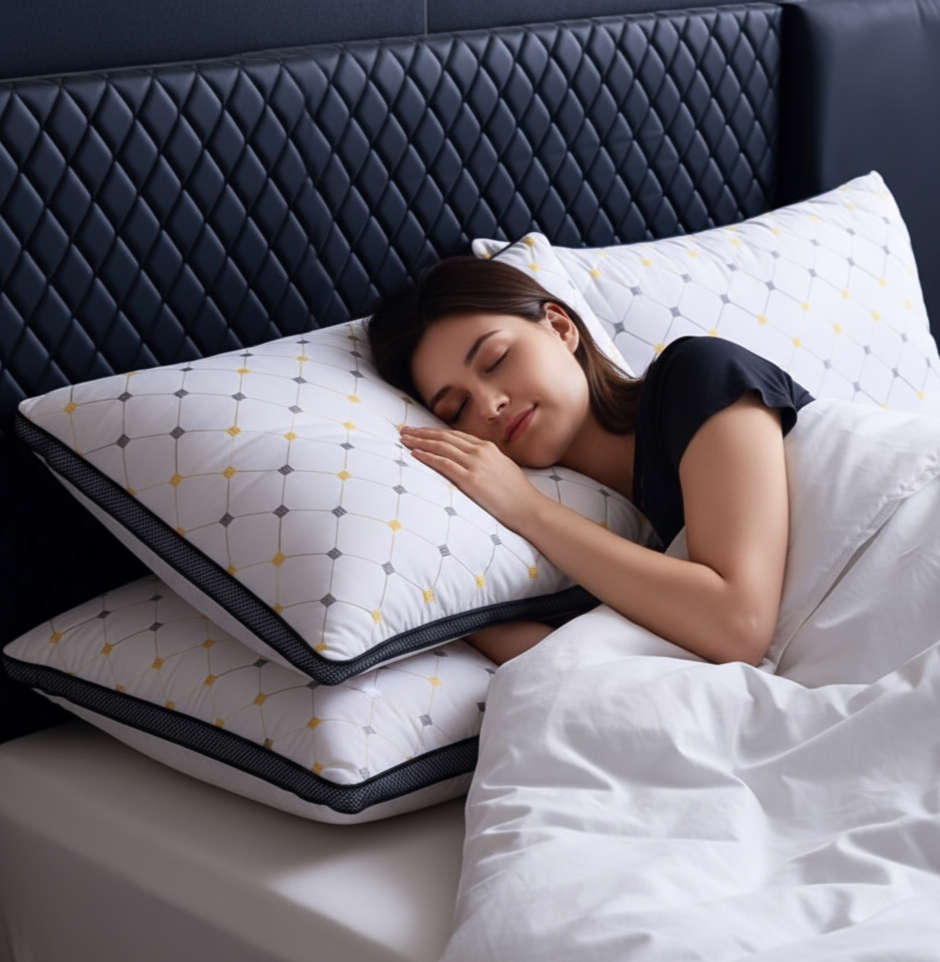 ComfortPillow | Breathable Pillow with Permeable Filling Ð Optimal Support for Side Sleepers