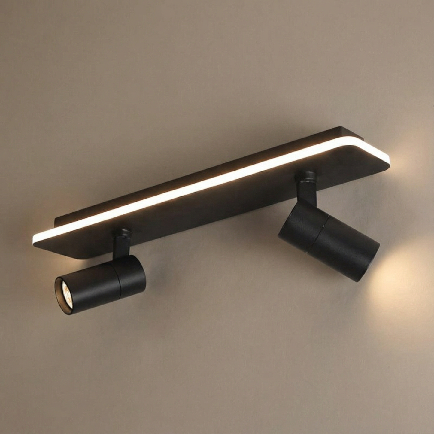 Adjustable LED Ceiling Light Fixture | Industrial Chic Design for Modern Spaces 0