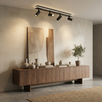 Adjustable LED Ceiling Light Fixture | Industrial Chic Design for Modern Spaces 1