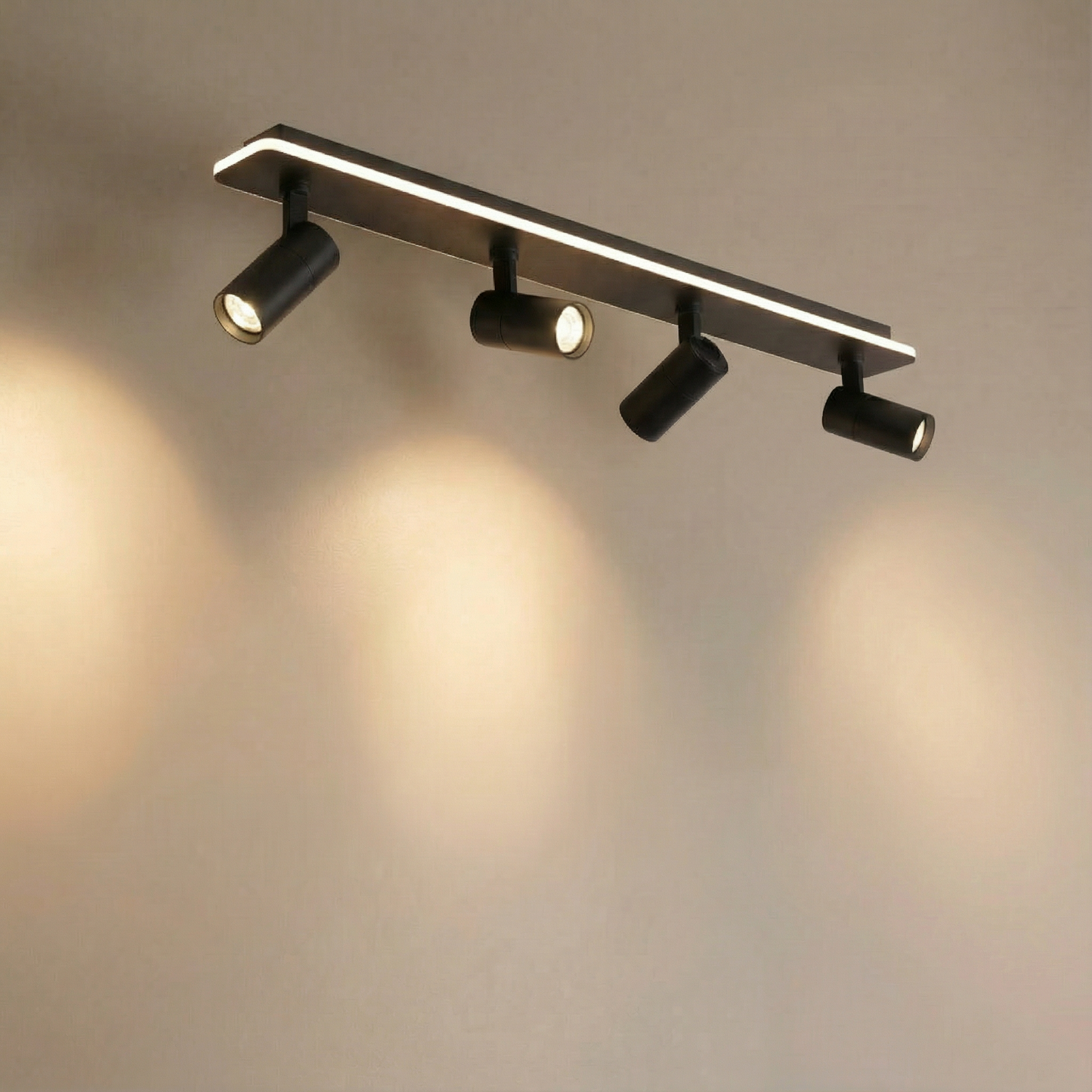 Adjustable LED Ceiling Light Fixture | Industrial Chic Design for Modern Spaces 12