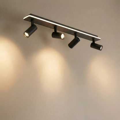 Adjustable LED Ceiling Light Fixture | Industrial Chic Design for Modern Spaces 12