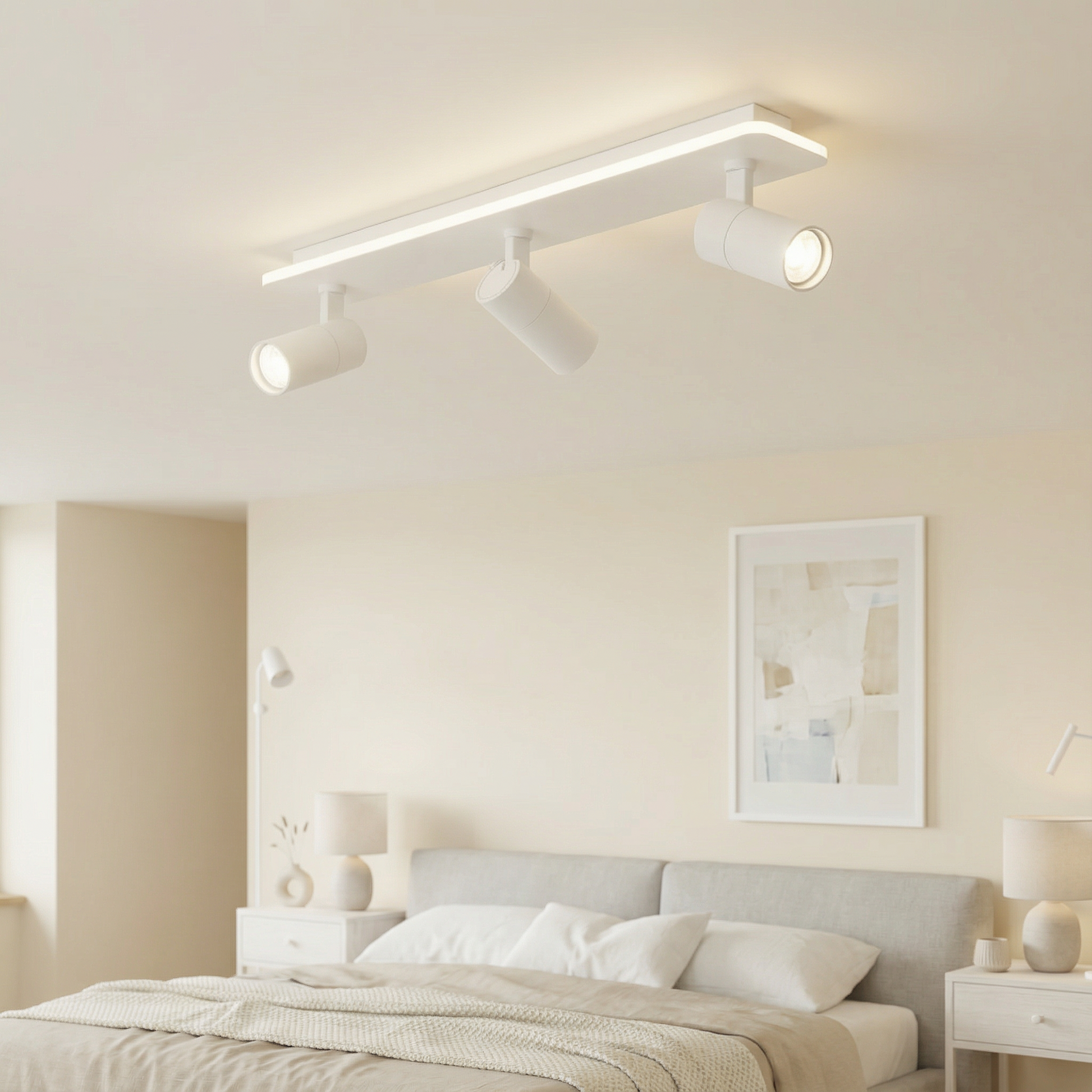 Adjustable LED Ceiling Light Fixture | Industrial Chic Design for Modern Spaces 2
