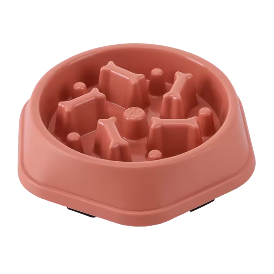 Anti-Choking Slow Feeder Dog Bowl with Non-Slip Base | Interactive Puzzle Design for Digestive Health 0