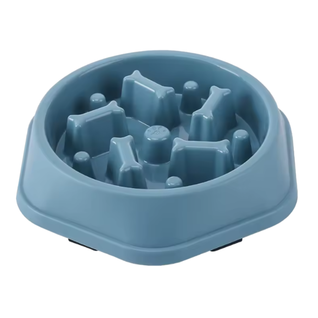 Anti-Choking Slow Feeder Dog Bowl with Non-Slip Base | Interactive Puzzle Design for Digestive Health 2