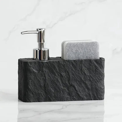 Arti Collection | Hand Soap Dispenser with Sponge Holder for Space-Saving Convenience 4