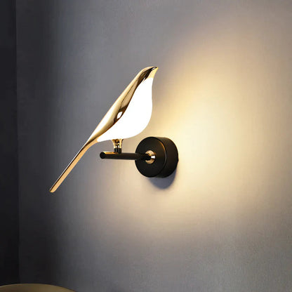AvianGlow | Elegant Modern Bird-Shaped Wall Sconce Lighting Fixture 1