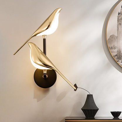AvianGlow | Elegant Modern Bird-Shaped Wall Sconce Lighting Fixture 2