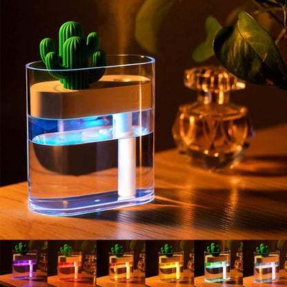 Cactus Humidifier | Cool Mist Humidifier with Ultrasonic Technology | Compact Air Humidifier for Healthy Indoor Air 3