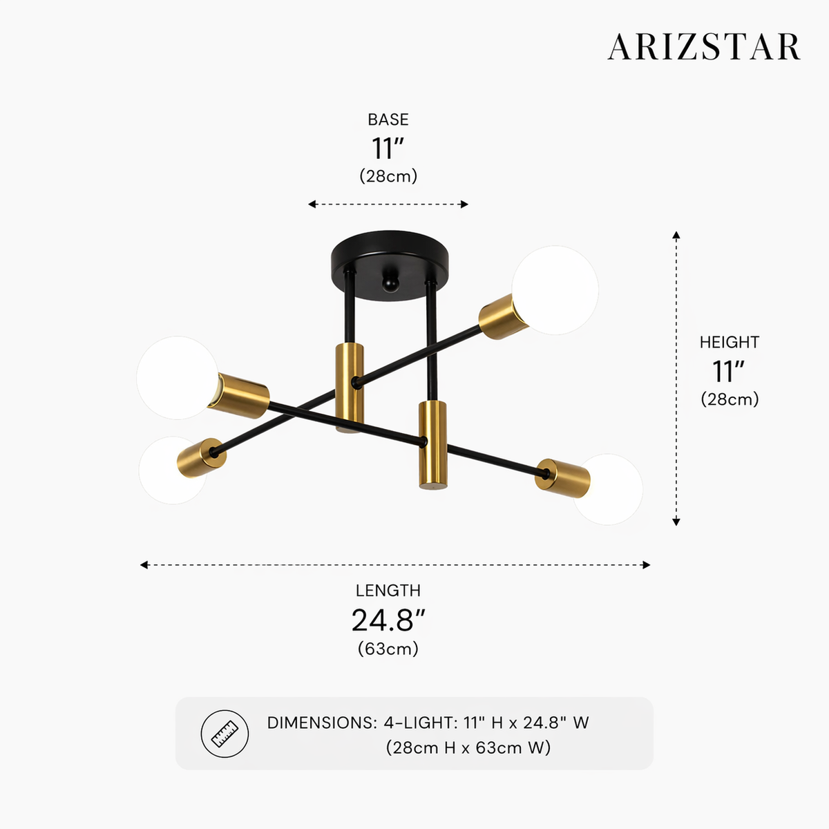Alba Modern Ceiling light