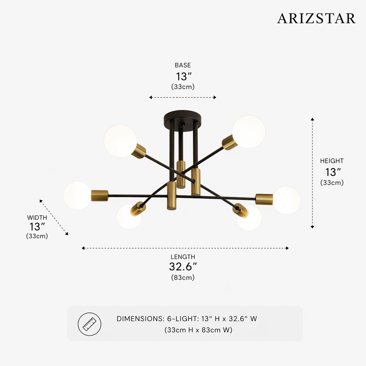 Alba Modern Ceiling light