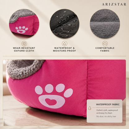 Dream Paw | Dog Bed with Insulated Cushion for Year-Round Comfort