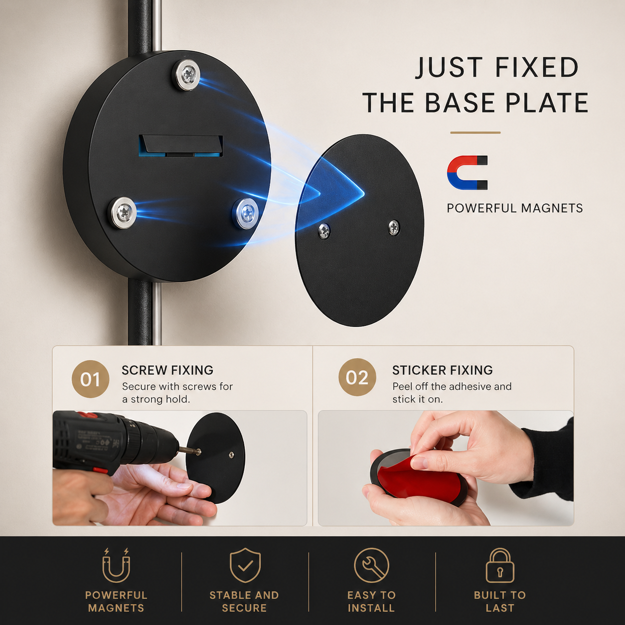 Vespera | Rechargeable Magnetic Wall Light