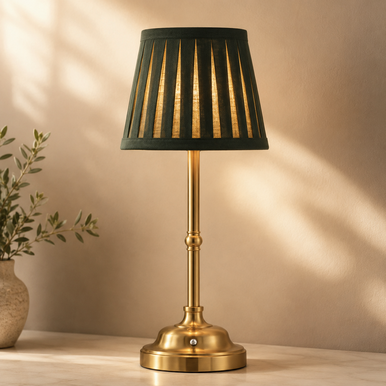 Elegant Cordless Table Lamp with Touch Control & Adjustable Brightness | Stylish Bedside Lighting for Indoor and Outdoor Use
