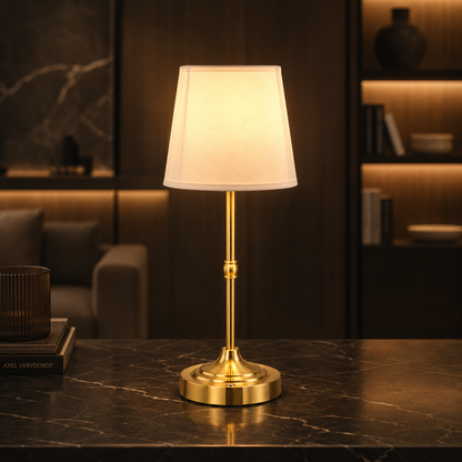 NOCTA | Elegant Table Lamp | Dimmable Cordless Design with Touch Control | Soft Ambient Lighting for Versatile Bedroom Use