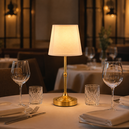 NOCTA | Elegant Table Lamp | Dimmable Cordless Design with Touch Control | Soft Ambient Lighting for Versatile Bedroom Use