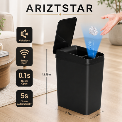 Smart Bin | Automatic Trash Can with Touchless Operation | Slim Design for Hygienic Spaces