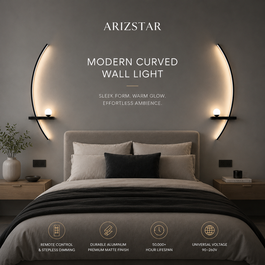 Alura | Dimmable LED Wall Light With Remote Control