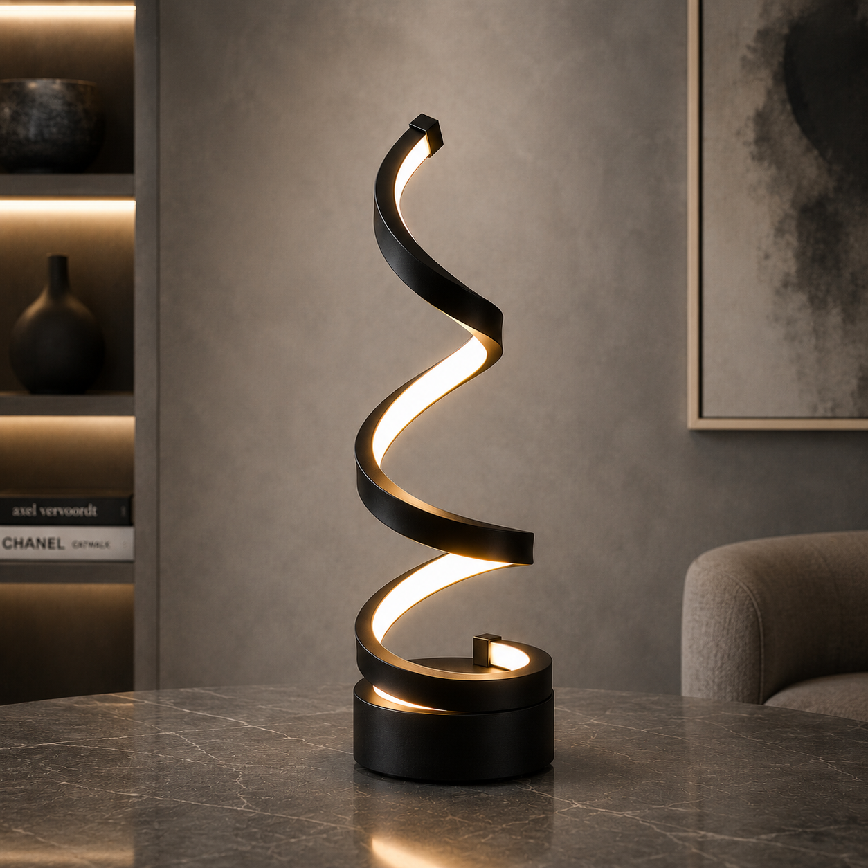 Elysian | Spiral Table Lamp