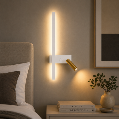 Caelis | LED Wall Light Modern Energy-Efficient Sconce with Dimmable Options