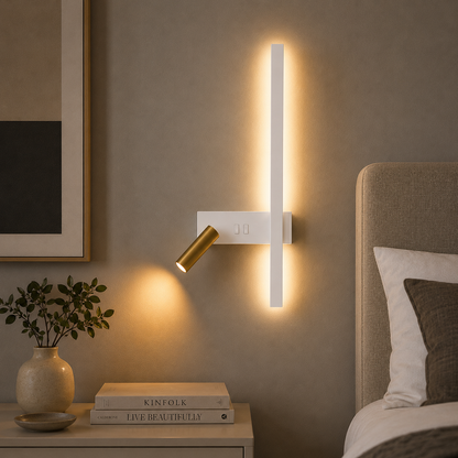 Caelis | LED Wall Light Modern Energy-Efficient Sconce with Dimmable Options