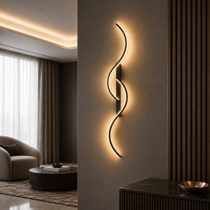 Alvaris Sculptural Wall Light | Sculptural Wall Light With Dimmable LED