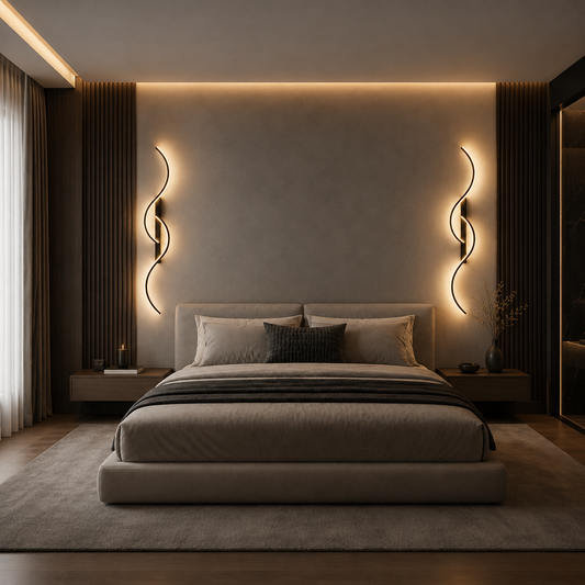Alvaris Sculptural Wall Light | Sculptural Wall Light With Dimmable LED