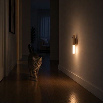 Motion Sensor LED Light | Cordless Design with Magnetic Mount | Convenient Illumination for Home Use