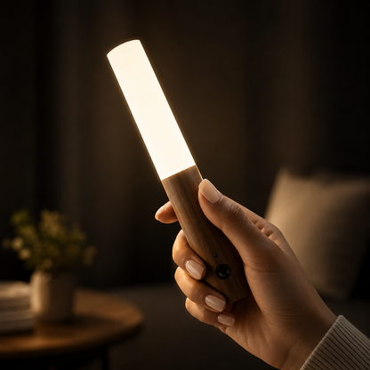 Motion Sensor LED Light | Cordless Design with Magnetic Mount | Convenient Illumination for Home Use