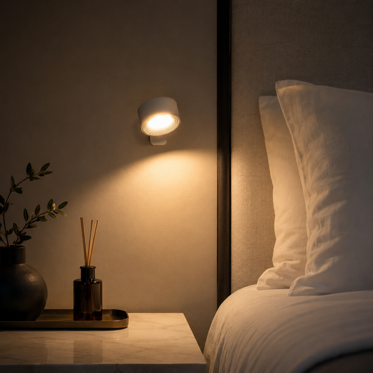 Cordless Wall Lamp | 360° Adjustable Lighting with Minimalist Design | Versatile Wall Lights for Any Space