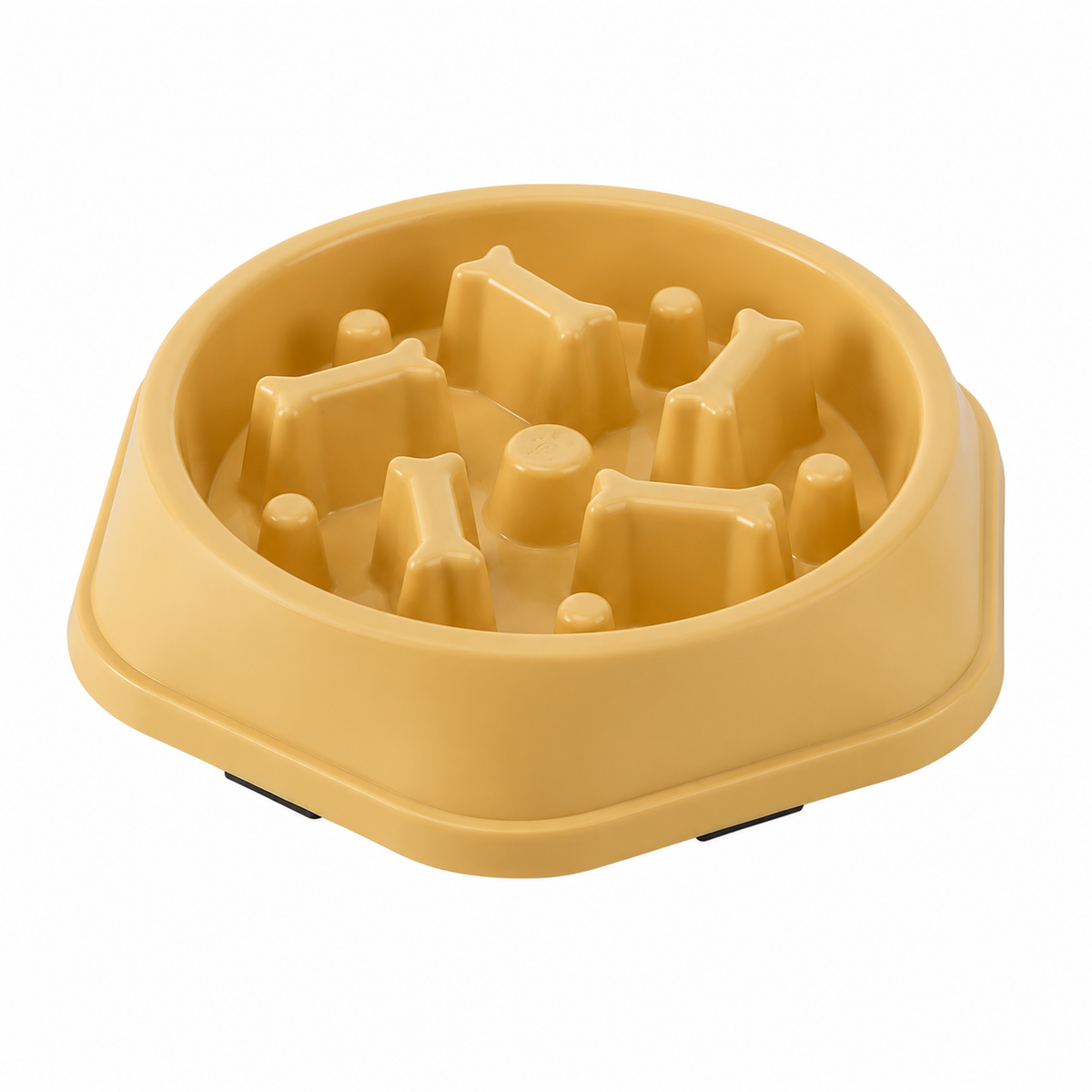 Anti-Choking Slow Feeder Dog Bowl with Non-Slip Base