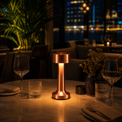 Adele |  Retro Cordless Table Lamp with Adjustable Brightness