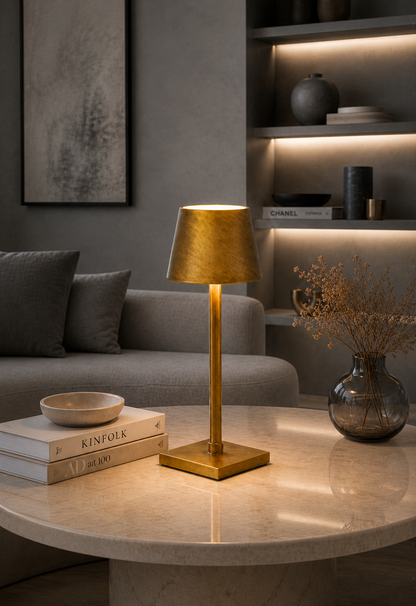 Vela | Modern Cordless LED Touch Control Table Lamp