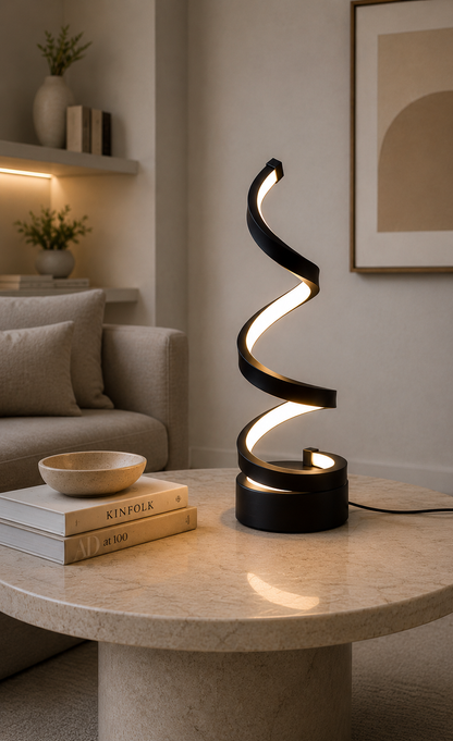 Elysian | Spiral Table Lamp