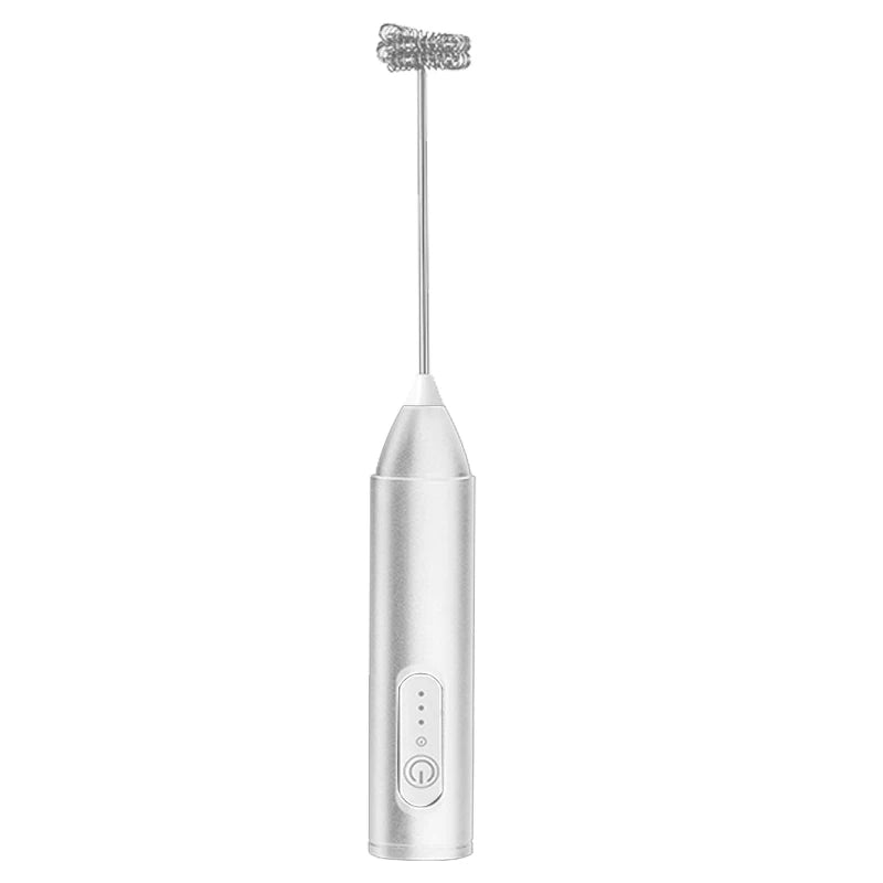 Compact Electric Milk Frother | Handheld Stainless Steel Whisk for Creamy Coffee and Cappuccinos 10