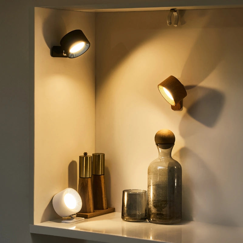 Cordless Wall Lamp | 360° Adjustable Lighting with Minimalist Design | Versatile Wall Lights for Any Space 1