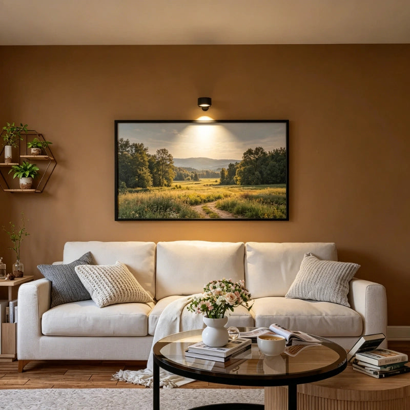 Cordless Wall Lamp | 360° Adjustable Lighting with Minimalist Design | Versatile Wall Lights for Any Space 4
