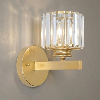 Elegant Crystal Wall Sconces | Dimmable Design with Luxurious Accents | Perfect Lighting for Sophisticated Ambiance 10