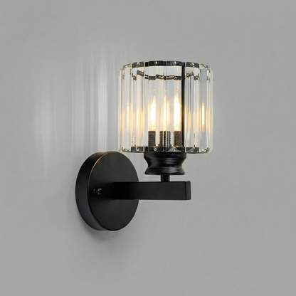 Elegant Crystal Wall Sconces | Dimmable Design with Luxurious Accents | Perfect Lighting for Sophisticated Ambiance 11