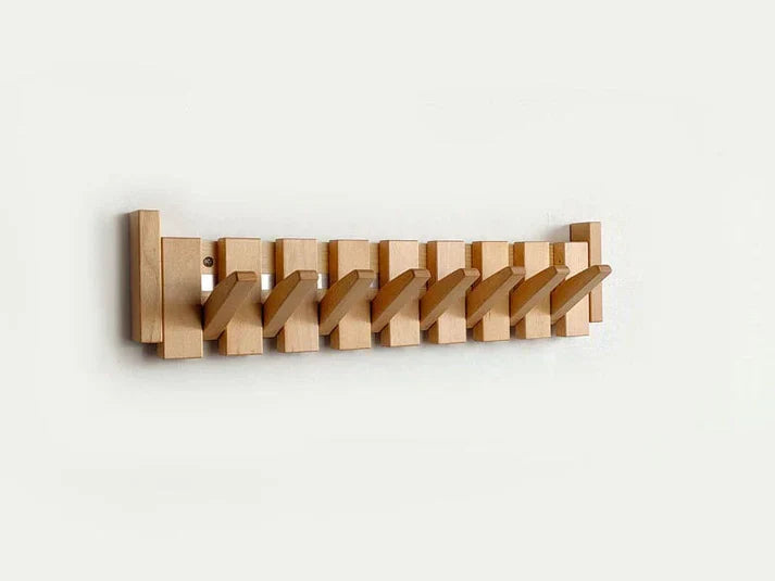 Elegant Harmony | Wall Mounted Coat Rack with Piano Design | Stylish Storage for Entryway Organization 5