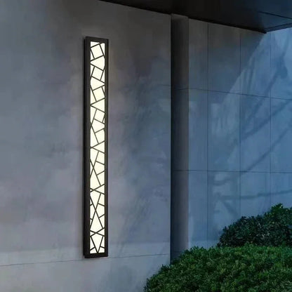 Elegant Outdoor Wall Lamp | IP65 Waterproof Stainless Steel Sconce for Stylish Illumination 2