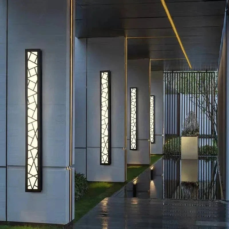 Elegant Outdoor Wall Lamp | IP65 Waterproof Stainless Steel Sconce for Stylish Illumination 4