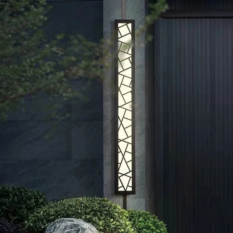 Elegant Outdoor Wall Lamp | IP65 Waterproof Stainless Steel Sconce for Stylish Illumination 5
