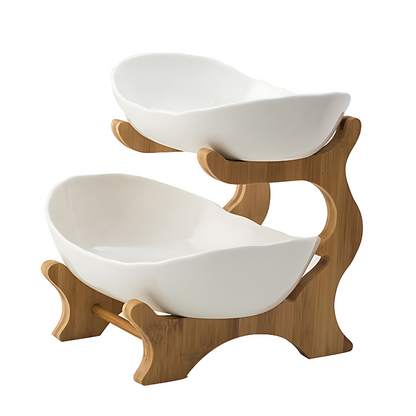 Elegant Three-Tier Plastic Fruit Bowl with Space-Saving Design for Stylish Kitchen Storage 6
