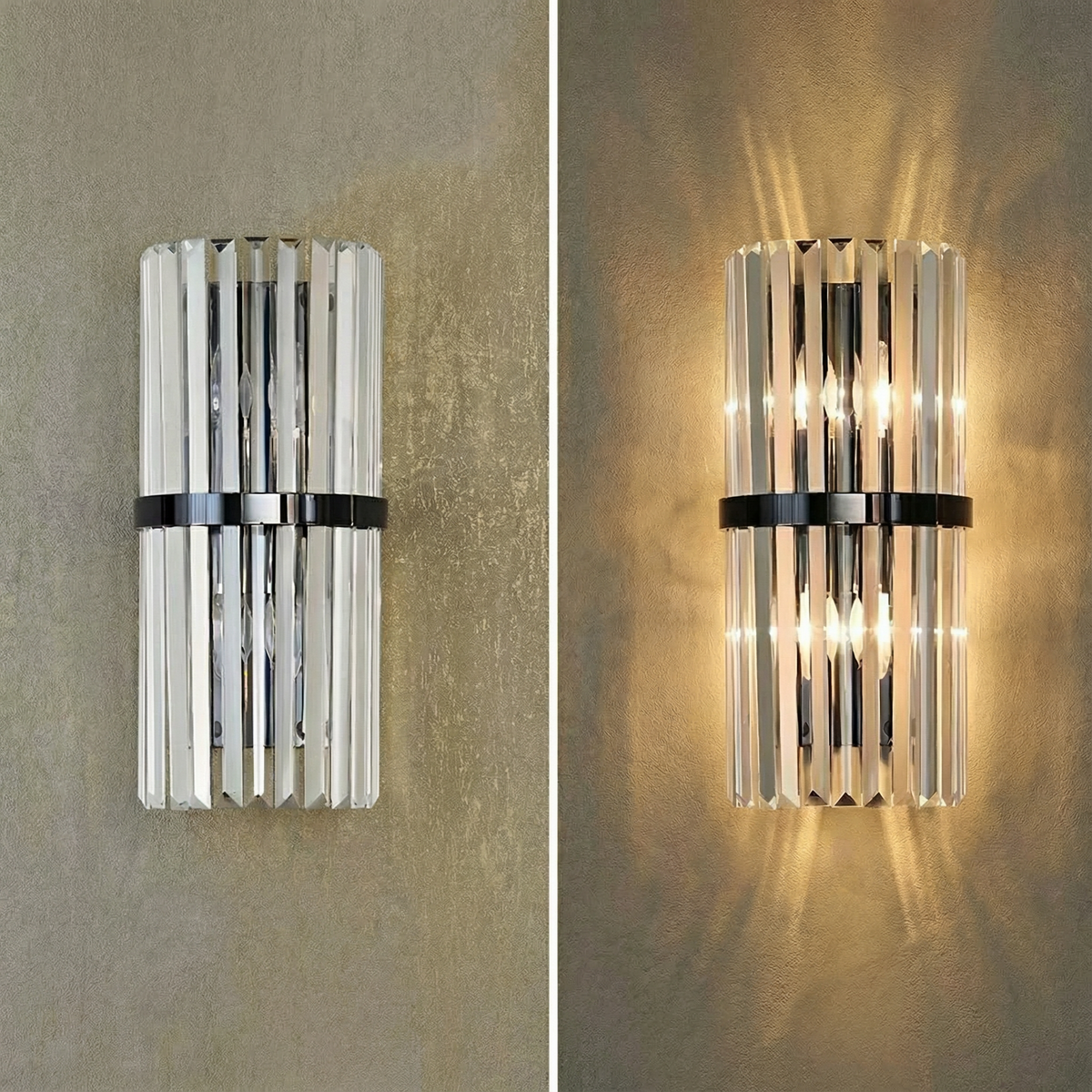 Elegant Wall Sconce | Stainless Steel Design with Diffused Glow | Modern Wall Light for Stylish Interiors 5