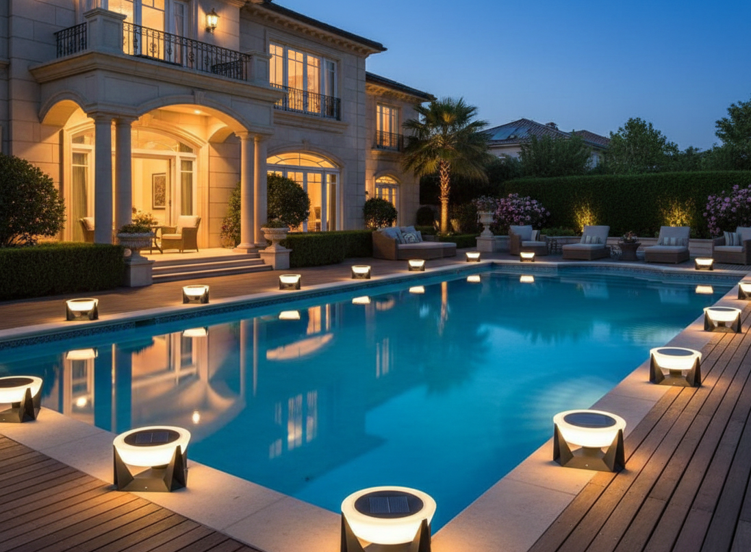 SolarGlow | Waterproof Solar Garden Outdoor LED Light