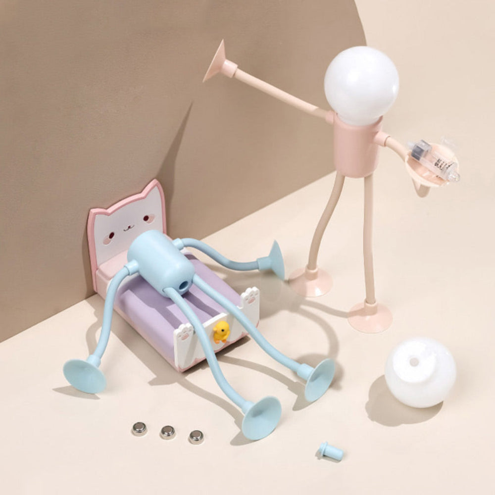 GlowBend | Unique Flexible Colorful Shapeable LED Light with Suction Cup 5