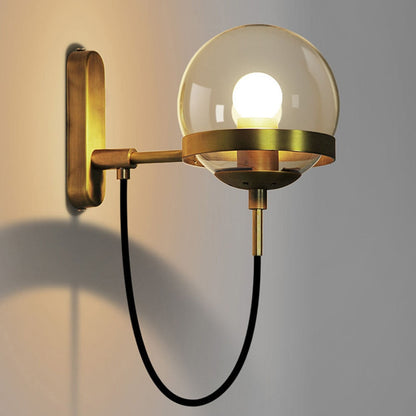 Hoskulle | Modern Elegant Iron Glass Wall Sconce Light Fixture 2