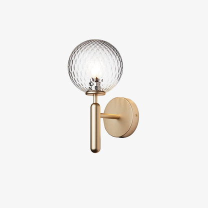 Lumenara | Elegant Minimalist Brass and Glass Wall Sconce Light Fixture 11