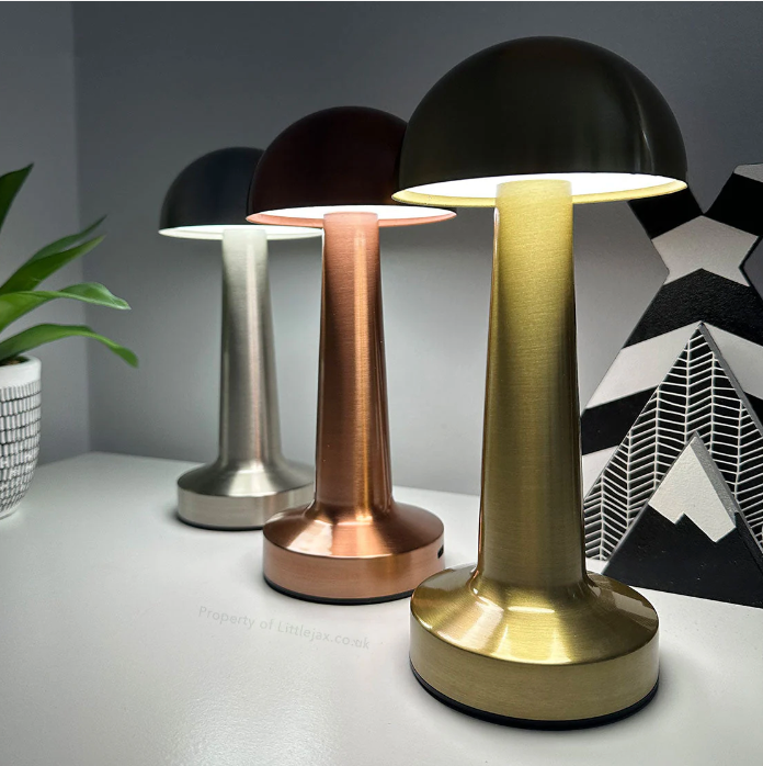Luminara | Elegant Cordless Dimmable LED Table Lamp for Bedroom and Desk 1