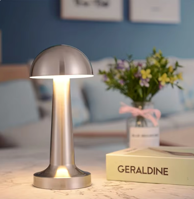 Luminara | Elegant Cordless Dimmable LED Table Lamp for Bedroom and Desk 4